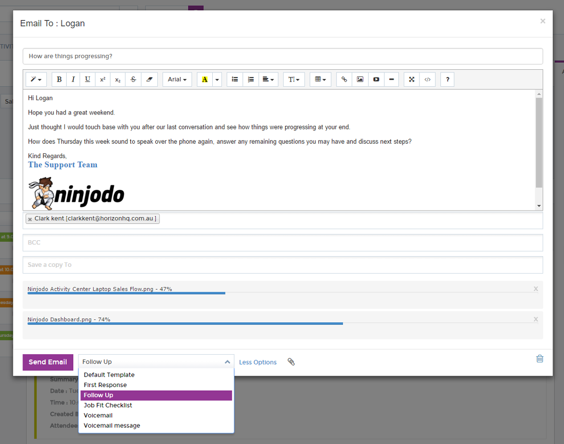 Ninjodo - Enhanced Contact Management